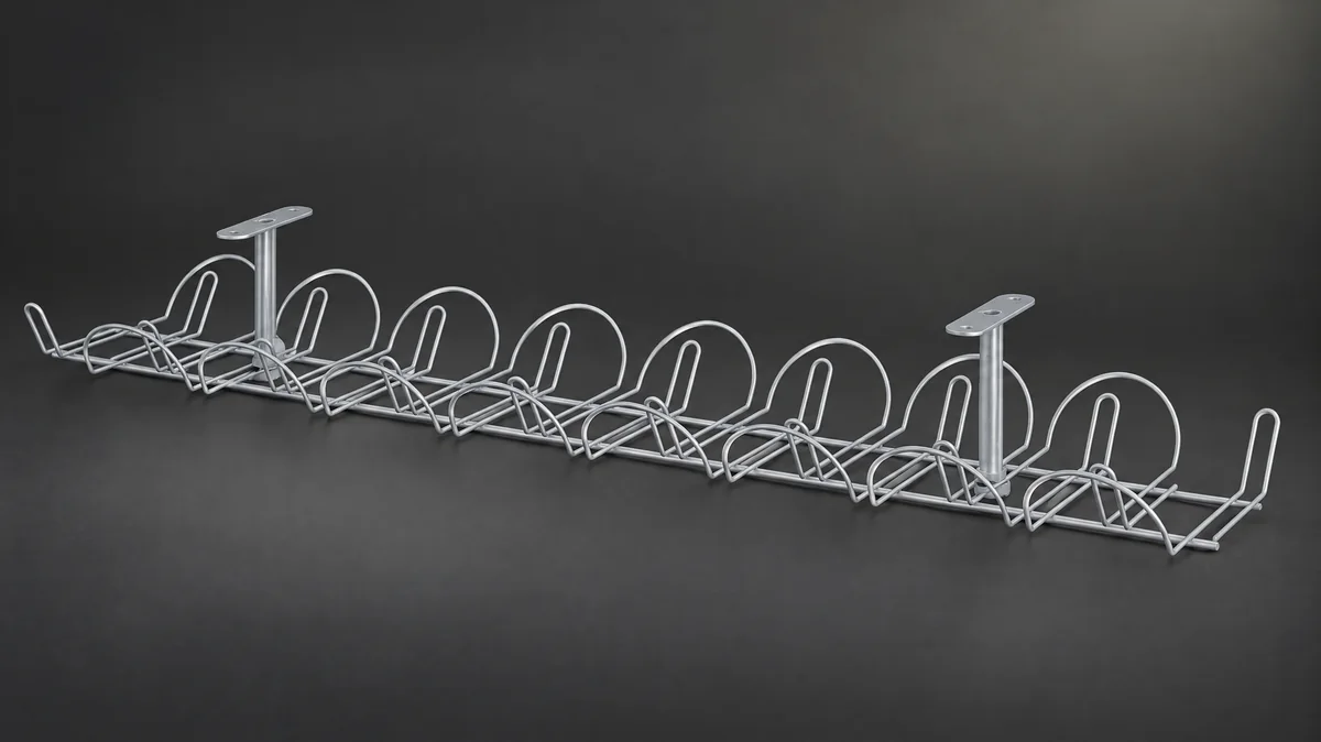 IKEA SIGNUM on a charcoal surface; reference-based AI treatment