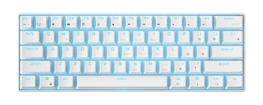 Royal Kludge RK61 Single Color Backlit product photograph
